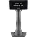 NCR Pole Display - LED - 20 x 2 - Charcoal 5976-1200-9090