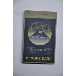 Texas Instruments Memory Card CMC 021-20 9220