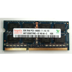 Hynix 2GB PC3-8500S CL7 DDR3-1066MHz Notebook Memory Module HMT125S6TFR8C-G7