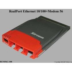 Xircom Realport Ethernet 10/100+Modem56 REM56G100 