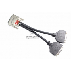 ATI FireMV 6110020400g VHDCI to Dual DVI Splitter Cable 2400 Link